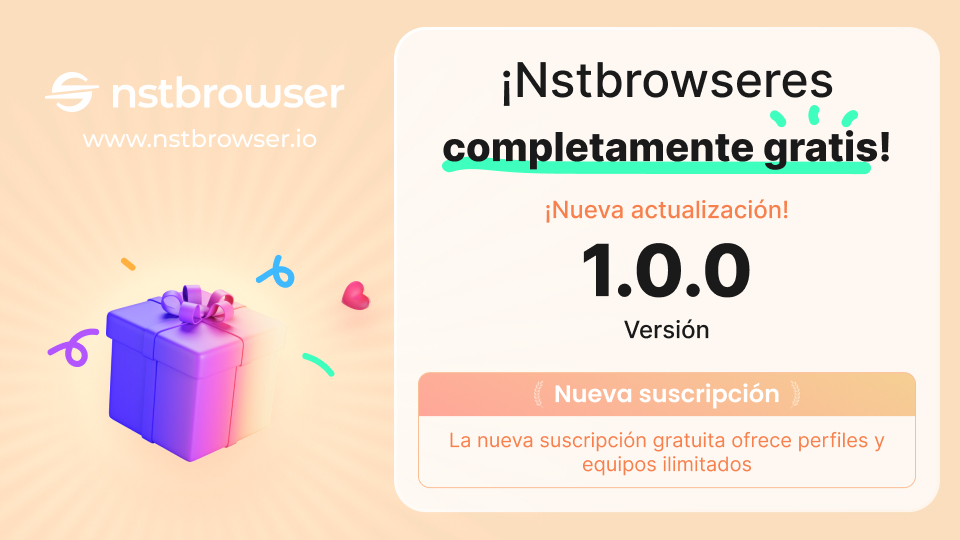 Lanzamiento oficial de Nstbrowser v1.0.0.