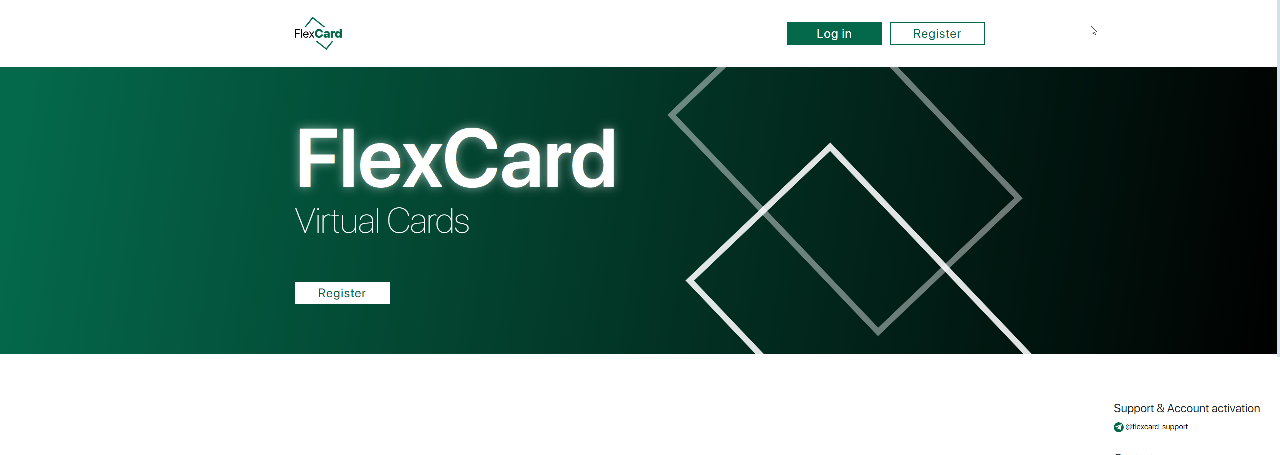 FlexCard - cheap virtual cards for affiliate marketing 