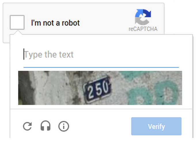 reCAPTCHA