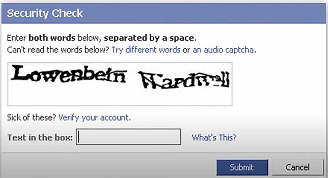 Text CAPTCHA