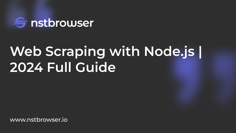 Web Scraping with Node.js