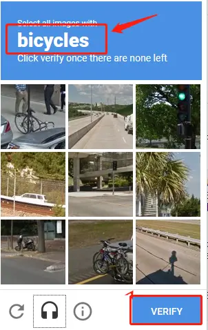 Image selection CAPTCHA