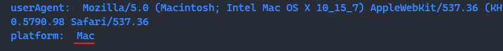 user agent mac