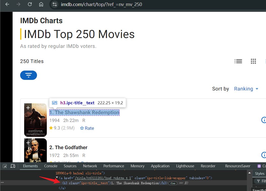 IMDb's Top 250