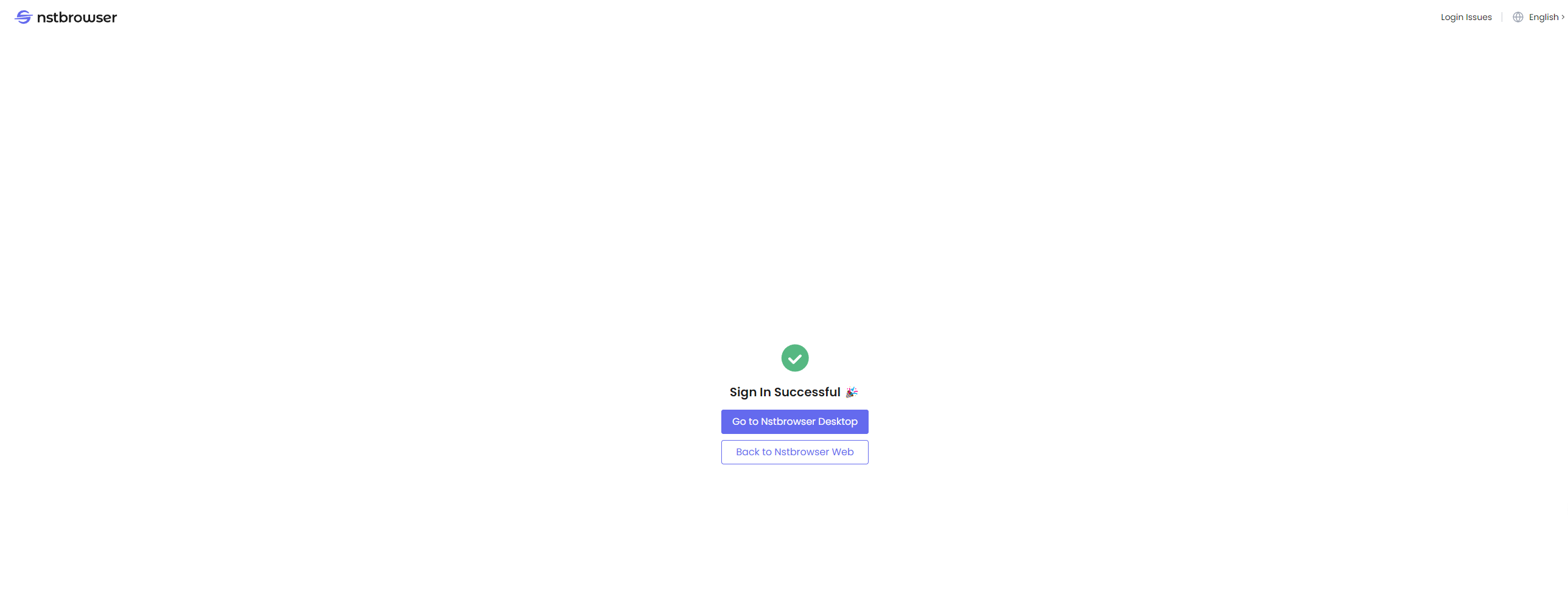 client failed to log in