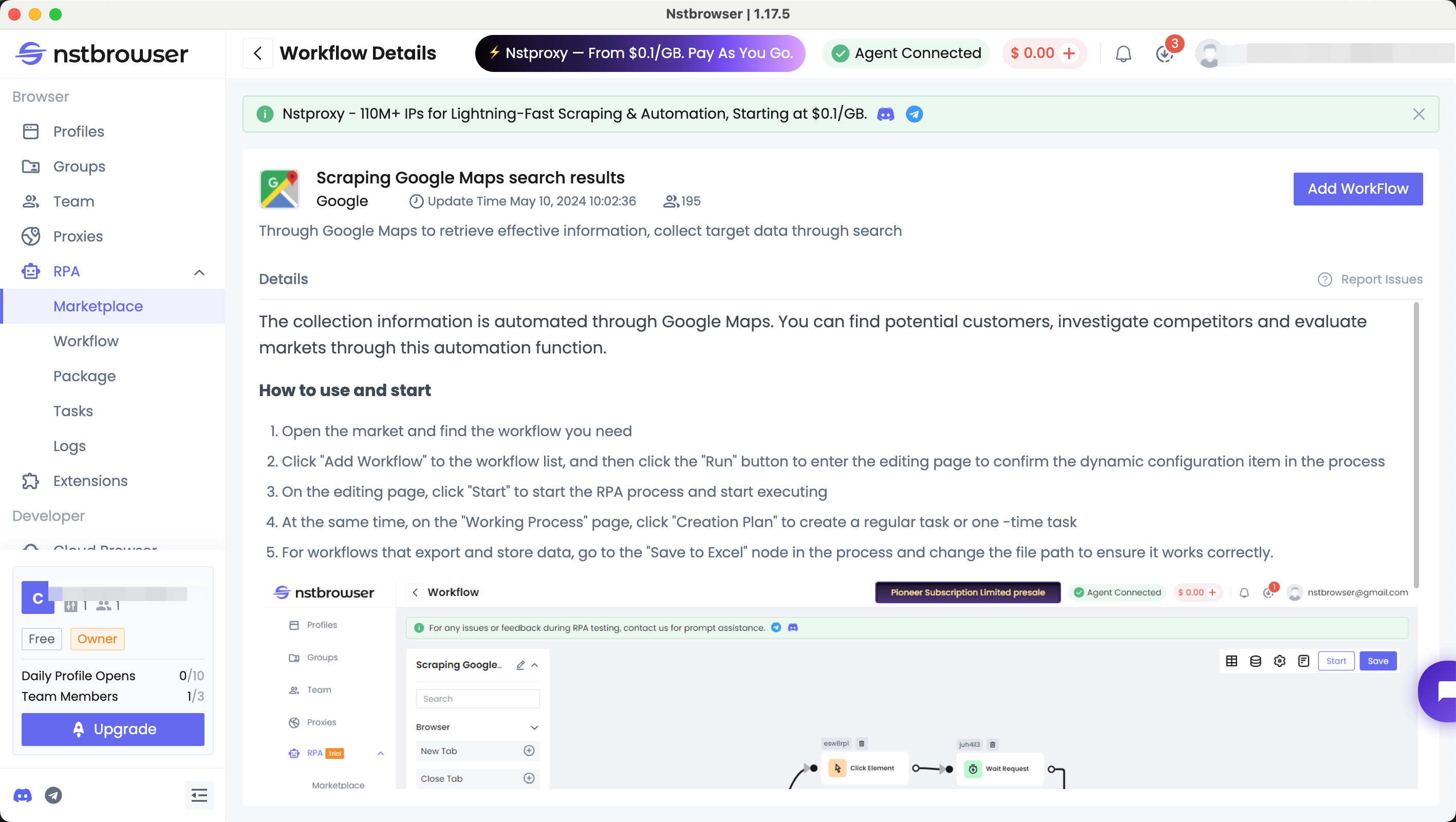 Leverage Nstbrowserâs Advanced Tools