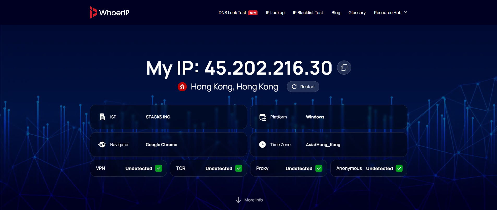 Whoer IP: The Visible Identity Checker